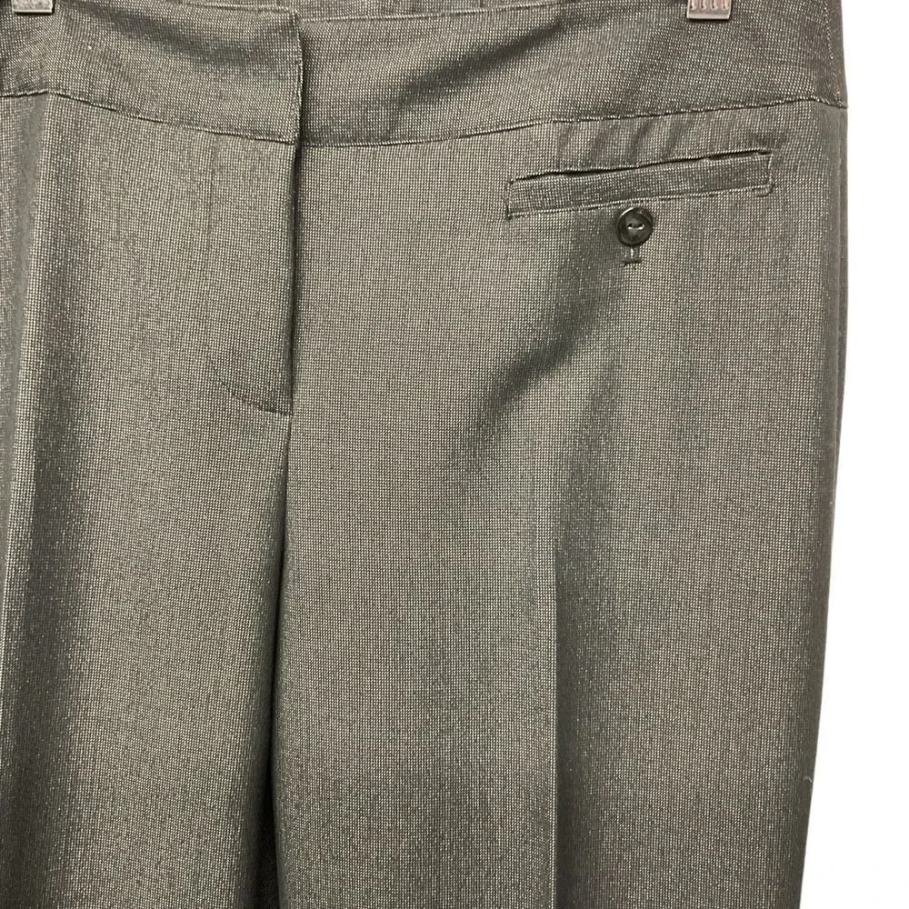 Atelier Urban Outfitters Women's Dress Pants Size 6 Gray Flat Front Straight Leg